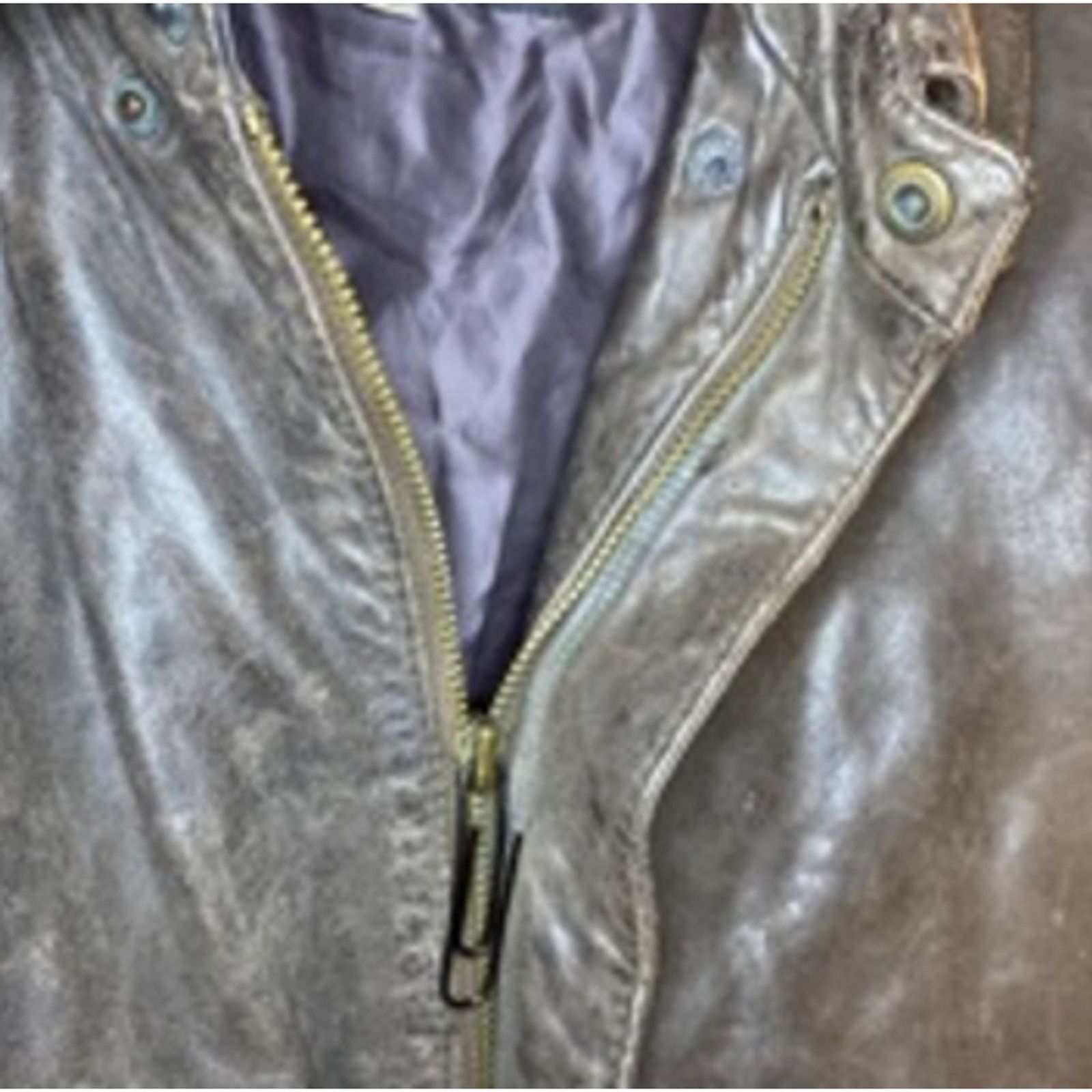 Other Vintage Gorpcore Leather Distressed Bomber Jacket Context Size US XL / EU 56 / 4 - 4 Thumbnail