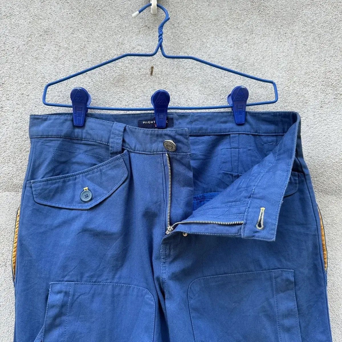 Vintage 💥RARE‼️MIGHTYMAC VINTAGE DOUBLE KNEE TROUSERS AMAZING PANTS Size US 32 / EU 48 - 7 Thumbnail