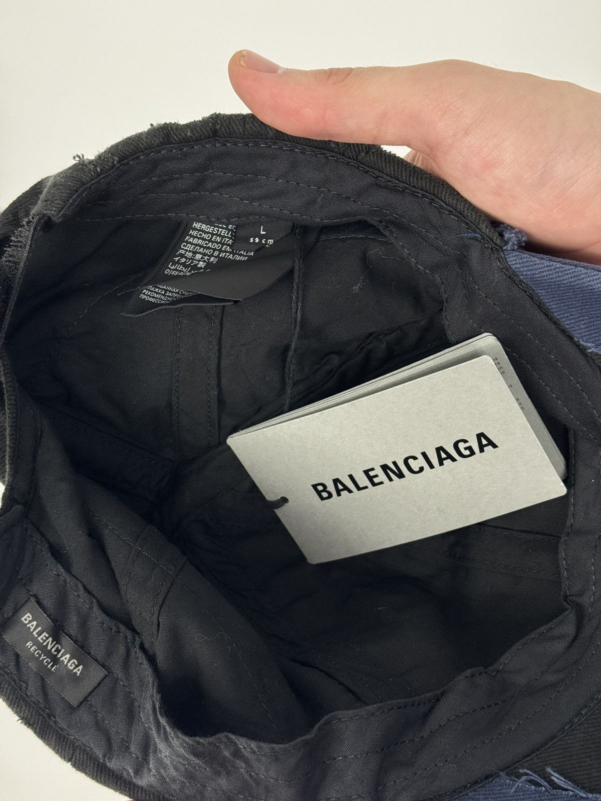 Balenciaga Balenciaga Baseball Cap Size ONE SIZE - 3 Thumbnail