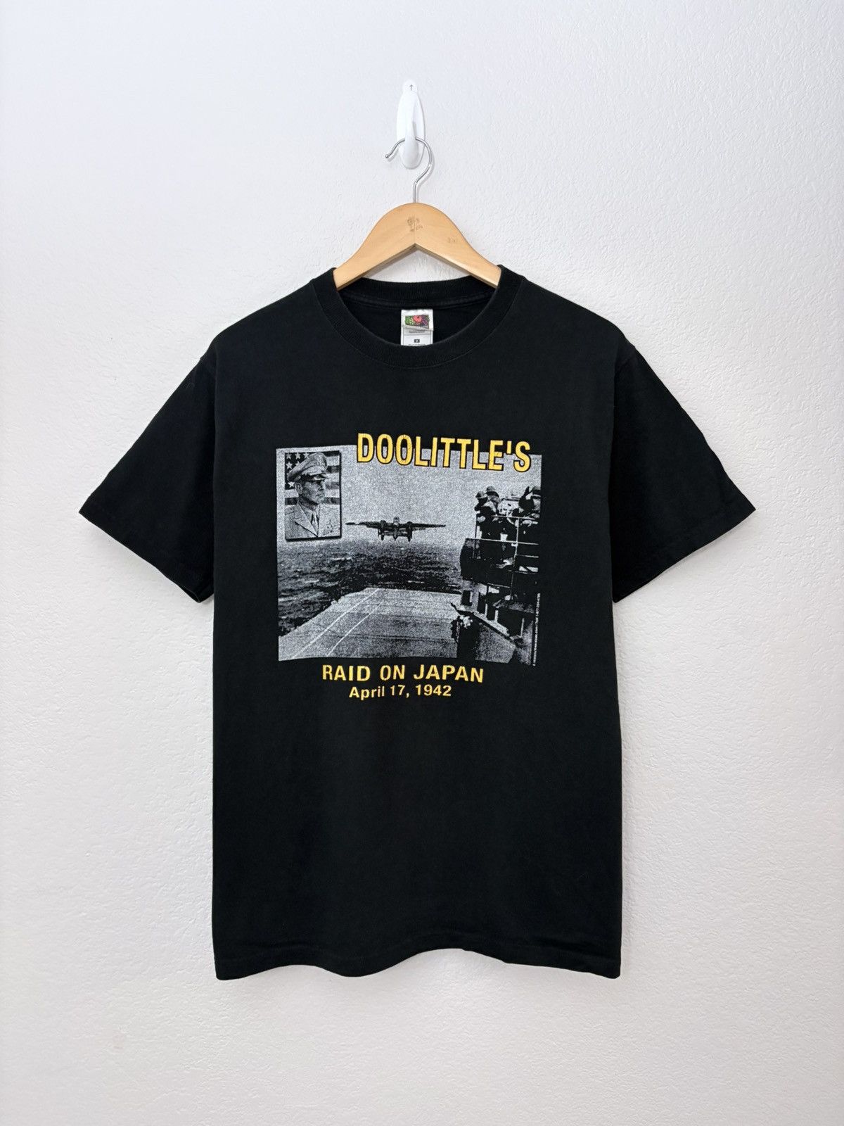 Vintage 90s Doolittles Raid on Japan Vintage World War II Tee Shirt Size US M / EU 48-50 / 2 - 1 Thumbnail