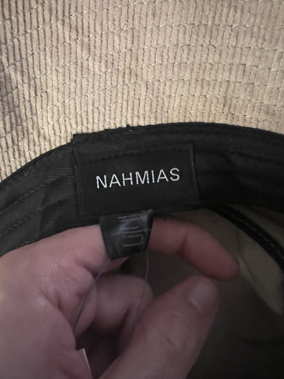 Nahmias Nahmias bucket hat miracle marty supreme sand beige corduroy Size ONE SIZE - 2 Thumbnail