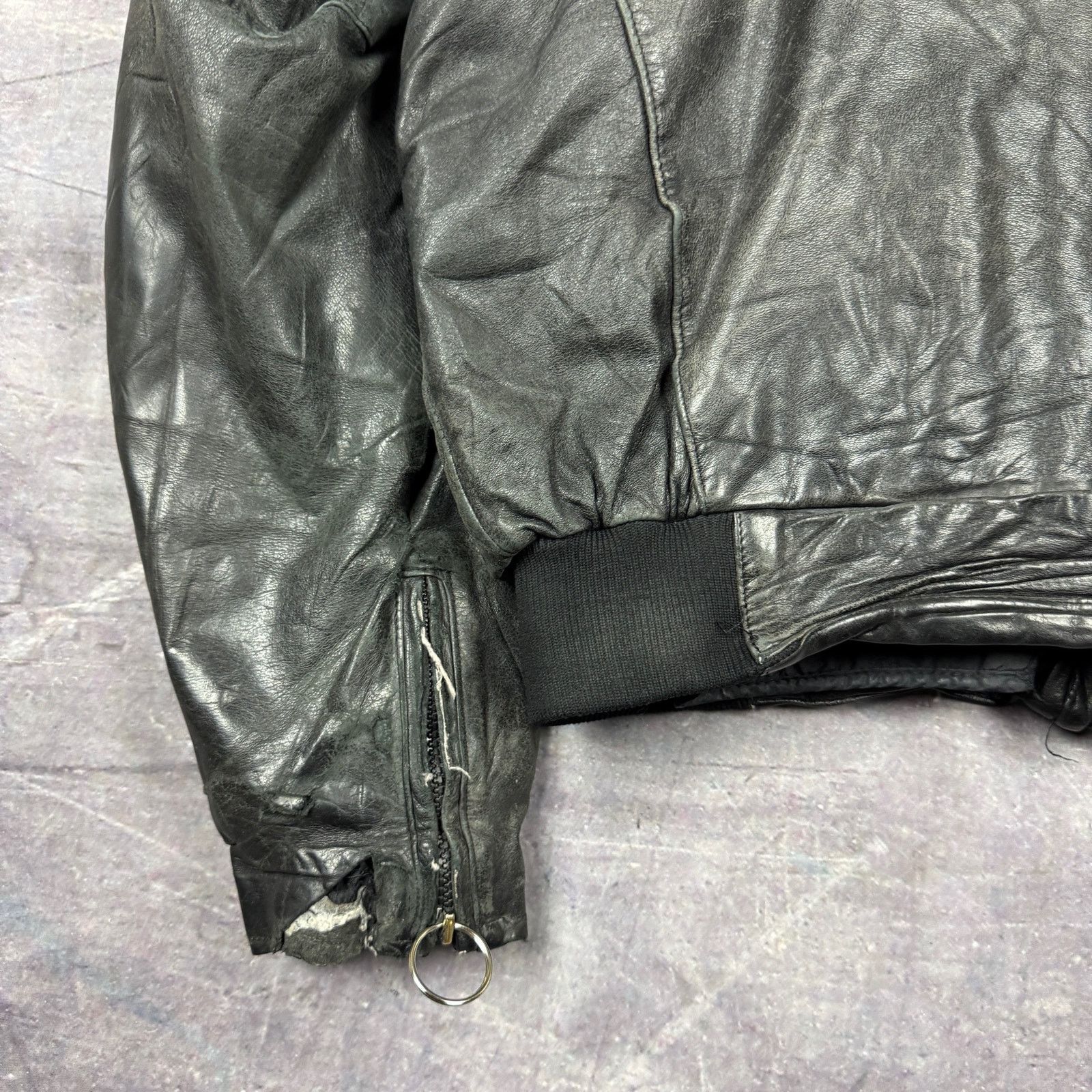 Vintage 00's Black Arctic Wear Arctic Cat Bomber Jacket 0206 Size US L / EU 52-54 / 3 - 7 Thumbnail