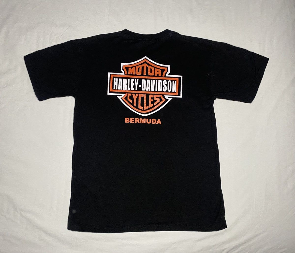 Harley Davidson Harley Davidson Bermuda Bar & Shield Logo Graphic T-Shirt XL Size US XL / EU 56 / 4 - 1 Thumbnail