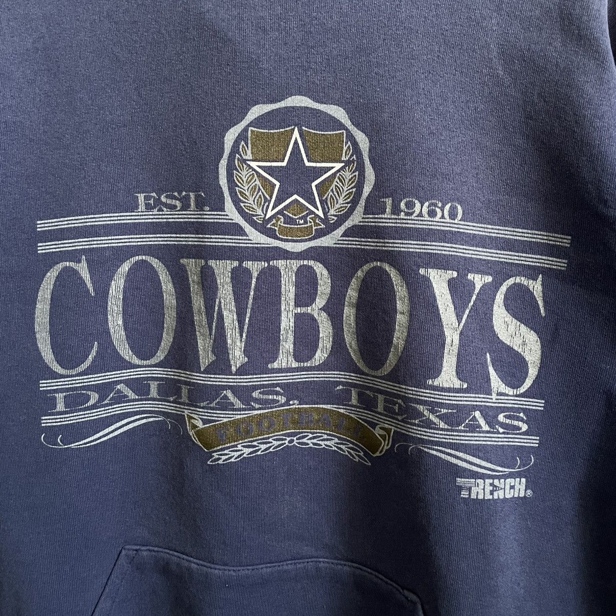 Vintage Vintage 90’s Cowboy dallas hoodie Size US M / EU 48-50 / 2 - 2 Thumbnail