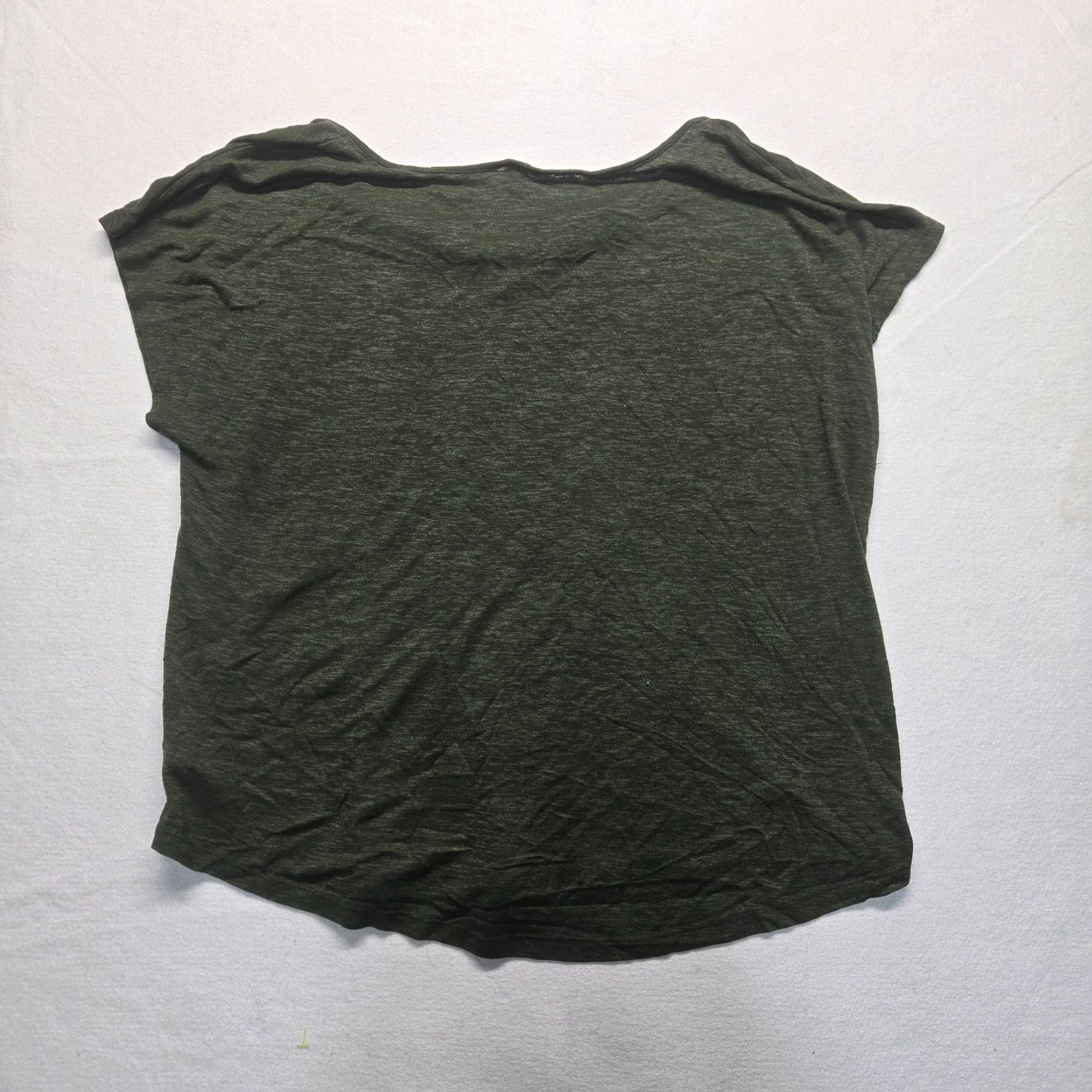 Old Navy Old Navy Shirt Adult Women 2XL Green Solid Tee Shirt XXL Size XXL / US 16-18 / IT 52-54 - 5 Thumbnail