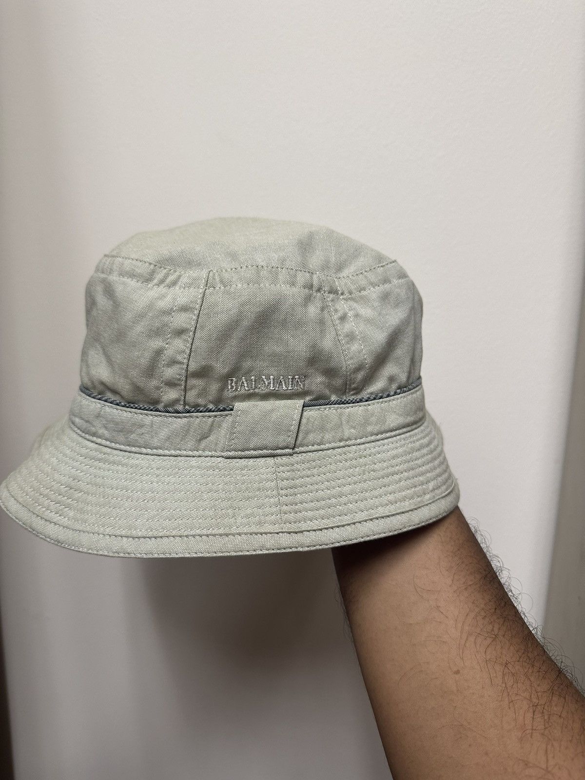 Balmain VTG Balmain Bucket Hat Size ONE SIZE - 2 Thumbnail
