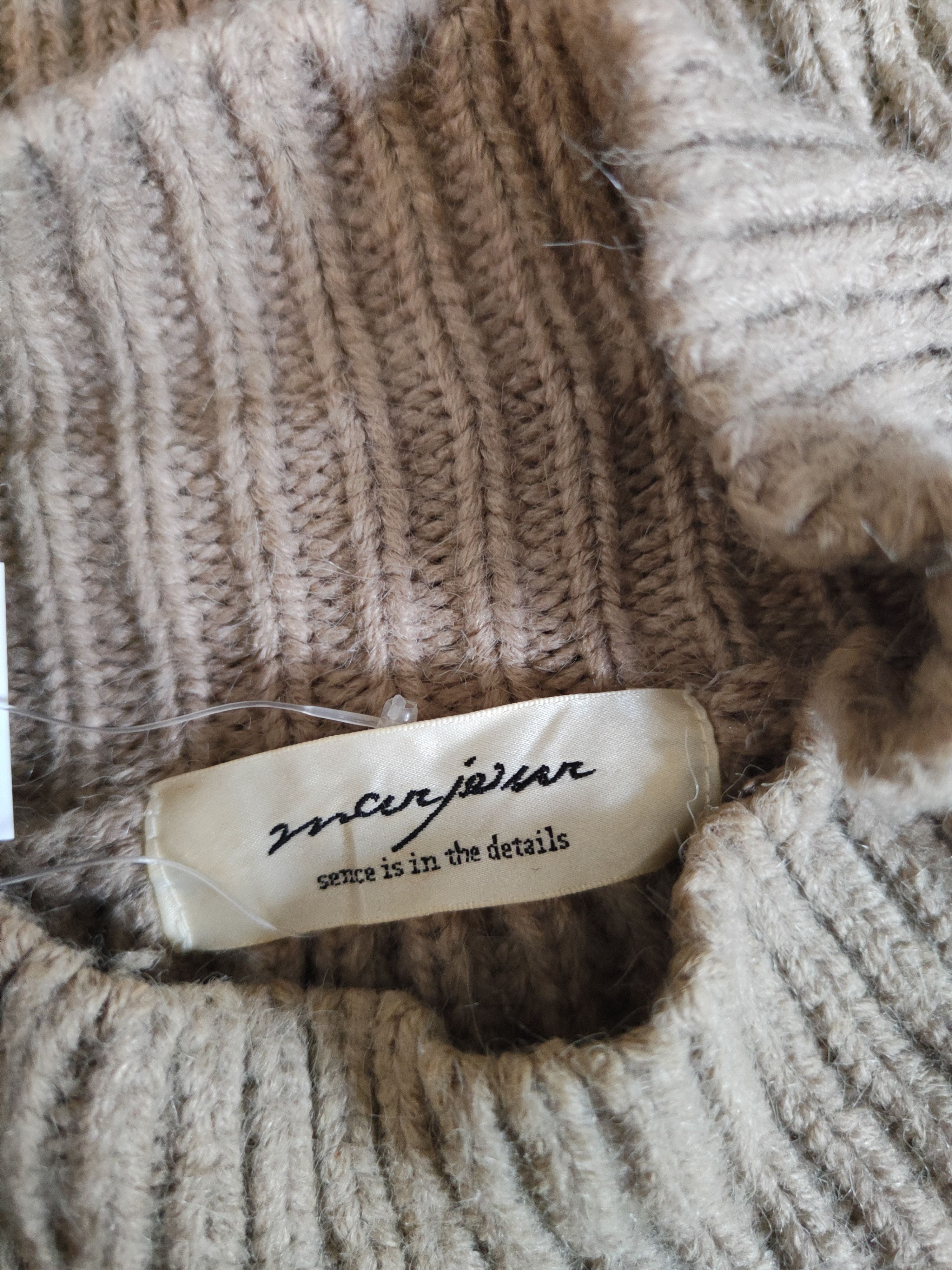 Japanese Brand × Vintage Manjuer Light Brown Knitwear Sweatshirts #S2351 Size US M / EU 48-50 / 2 - 12 Thumbnail