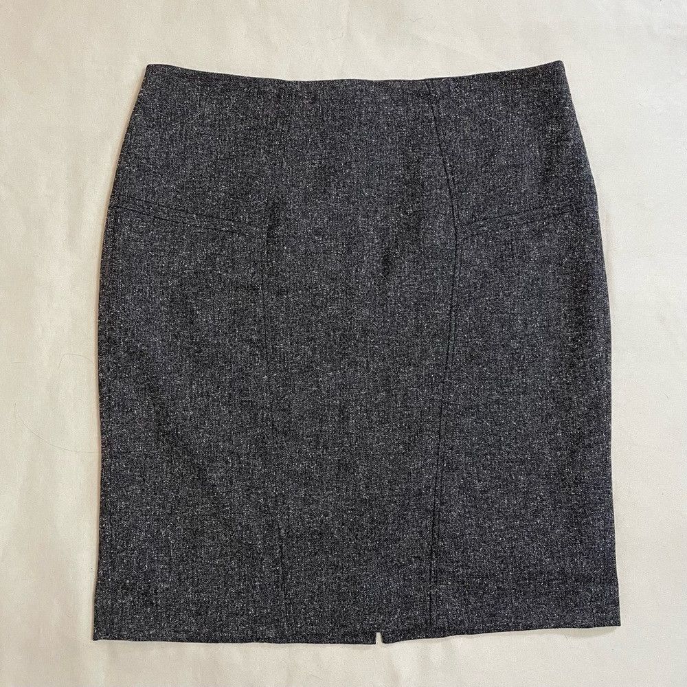 Other The Limited Grey Tweed Pencil Skirt Size 12 Size 34" / US 12 / IT 48 - 4 Thumbnail