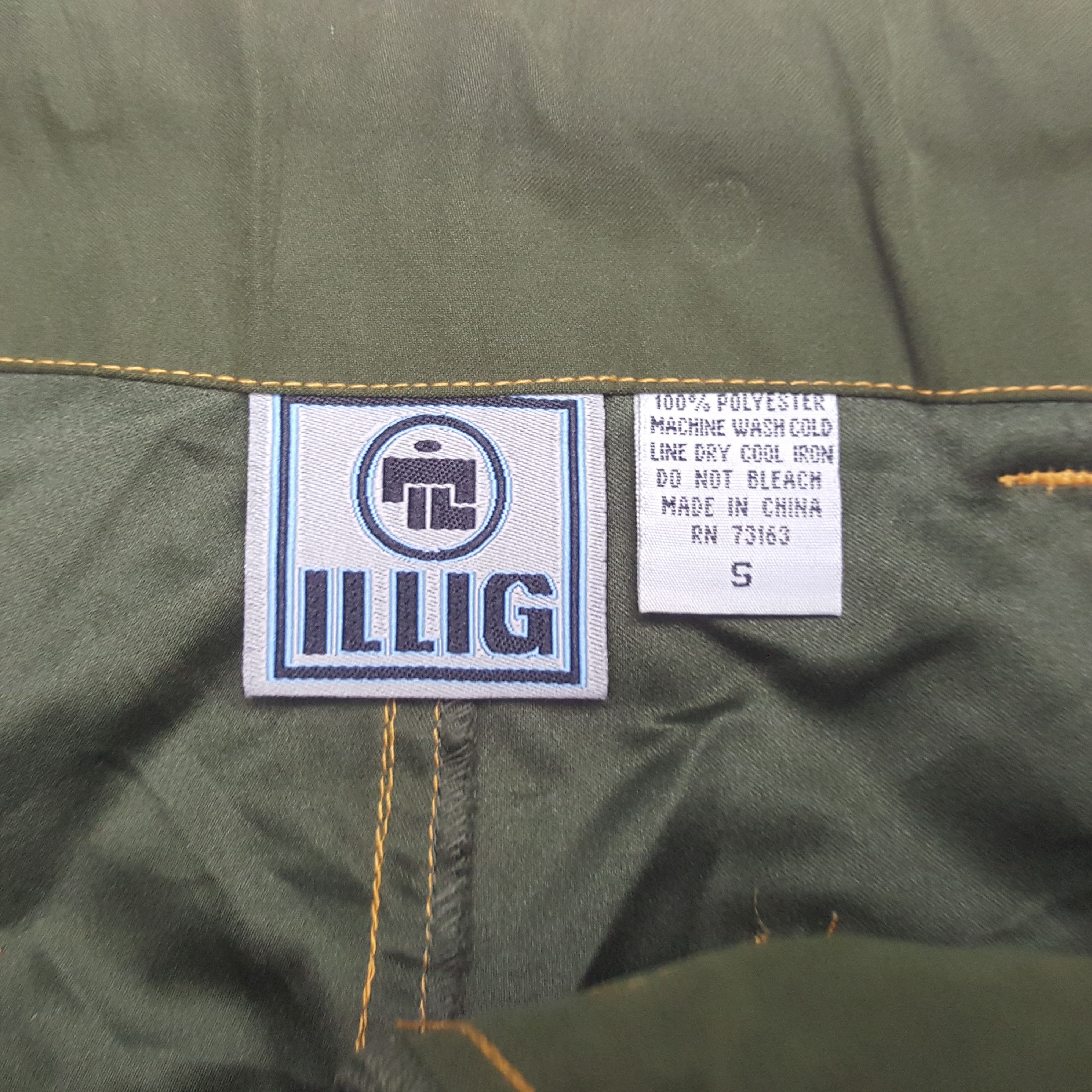 Vintage ILLIG Tactical Baggy Style Parachute Pant RR8 Size US 33 - 13 Thumbnail