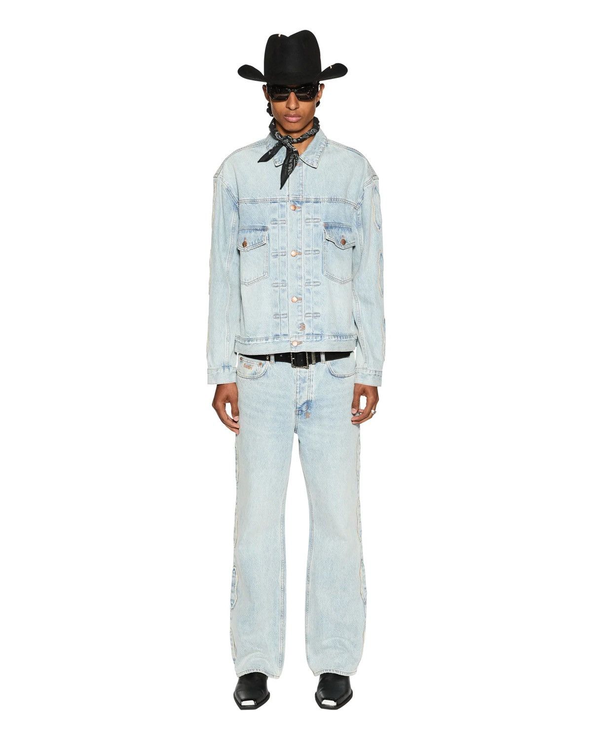 Ksubi KSUBI DOUBLEDOWN OH G PARAGON KRAFT DENIM JACKET Size US L / EU 52-54 / 3 - 9 Thumbnail