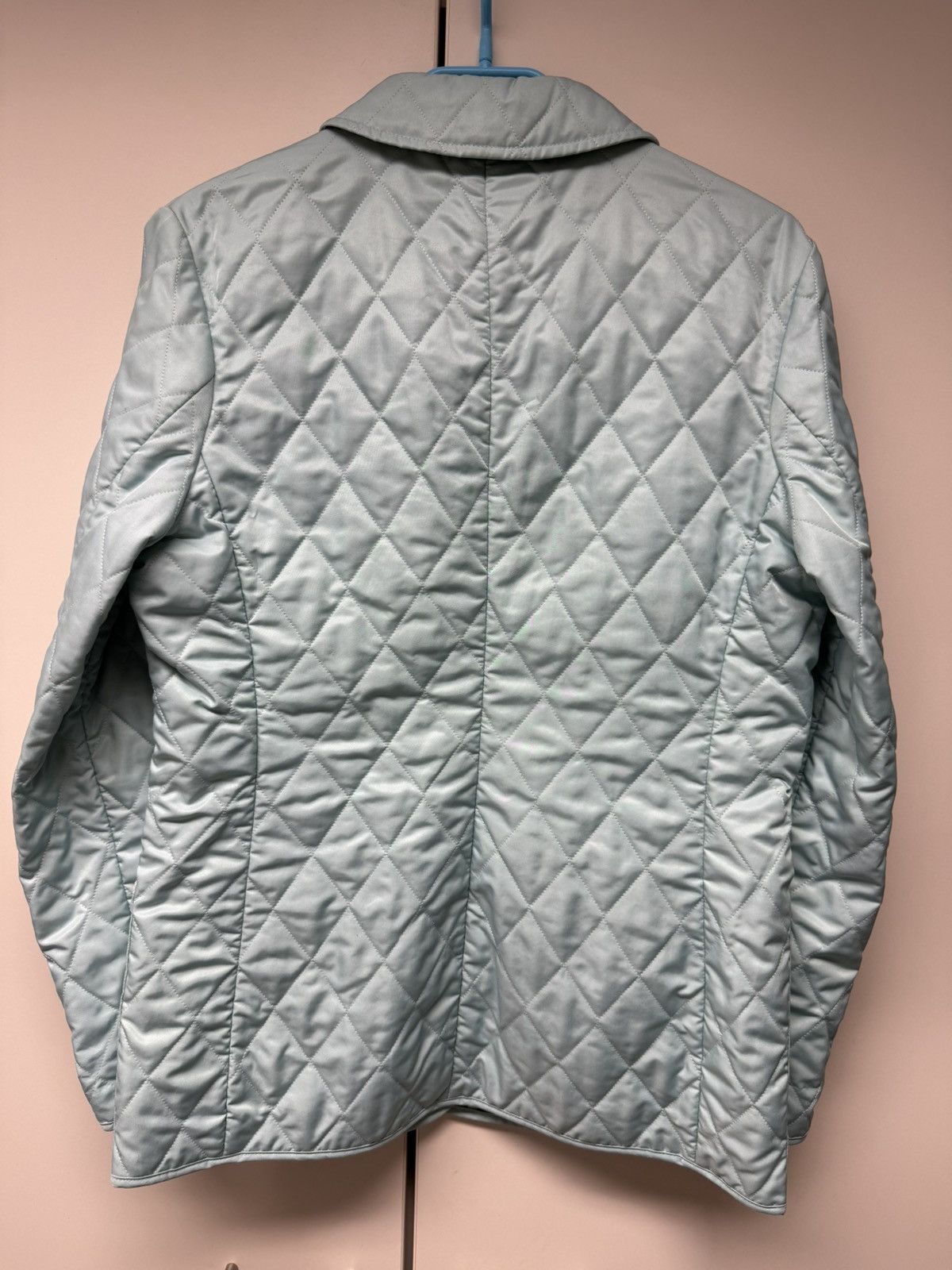 Burberry Classic Burberry Ladies Quilted Light Blue Jacket Size XS / US 0-2 / IT 36-38 - 3 Thumbnail
