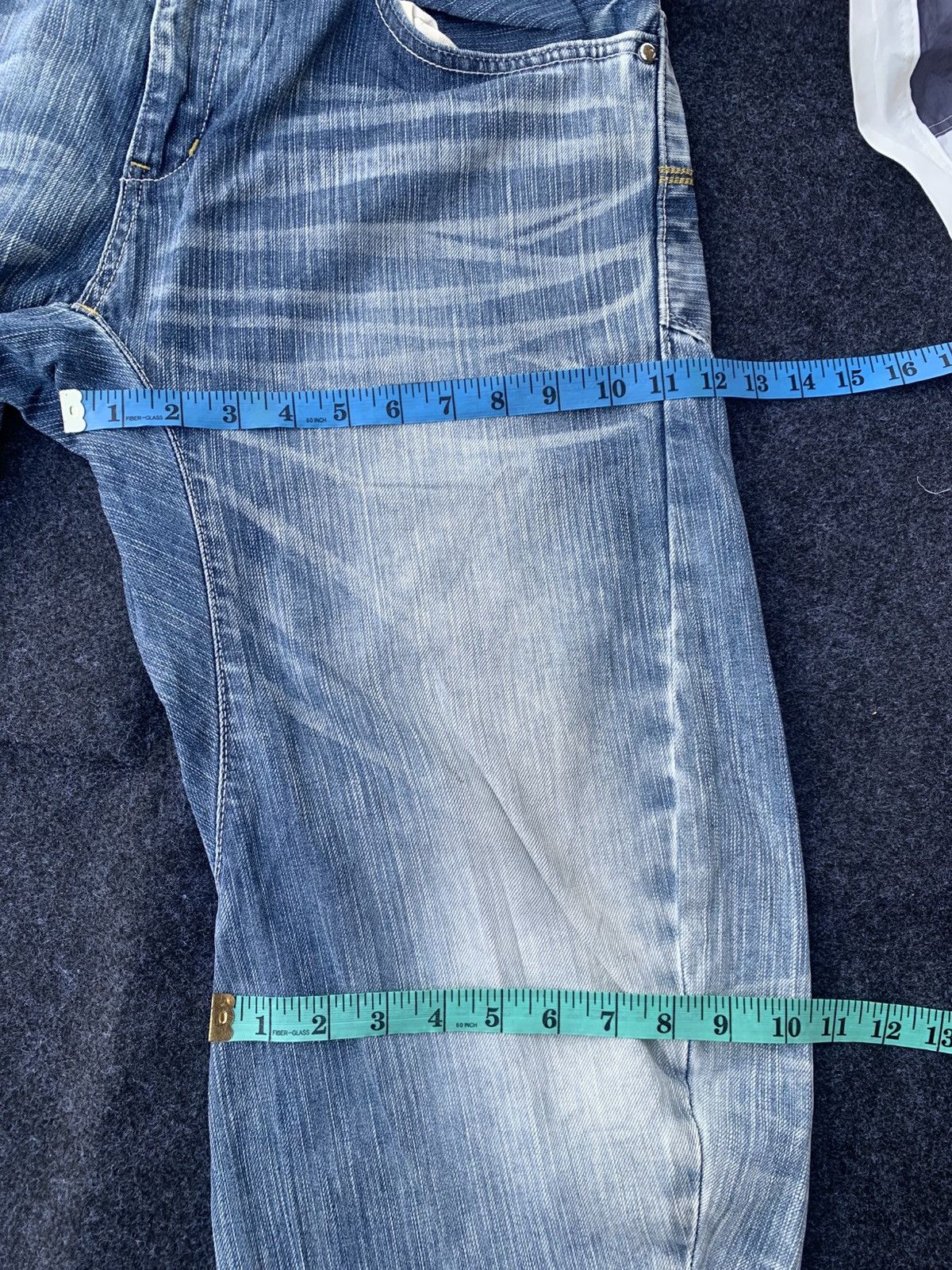Edwin Edwin XV-Function Denim – Sick Faded Made in Japan 🇯🇵 (29) Size US 33 - 5 Thumbnail