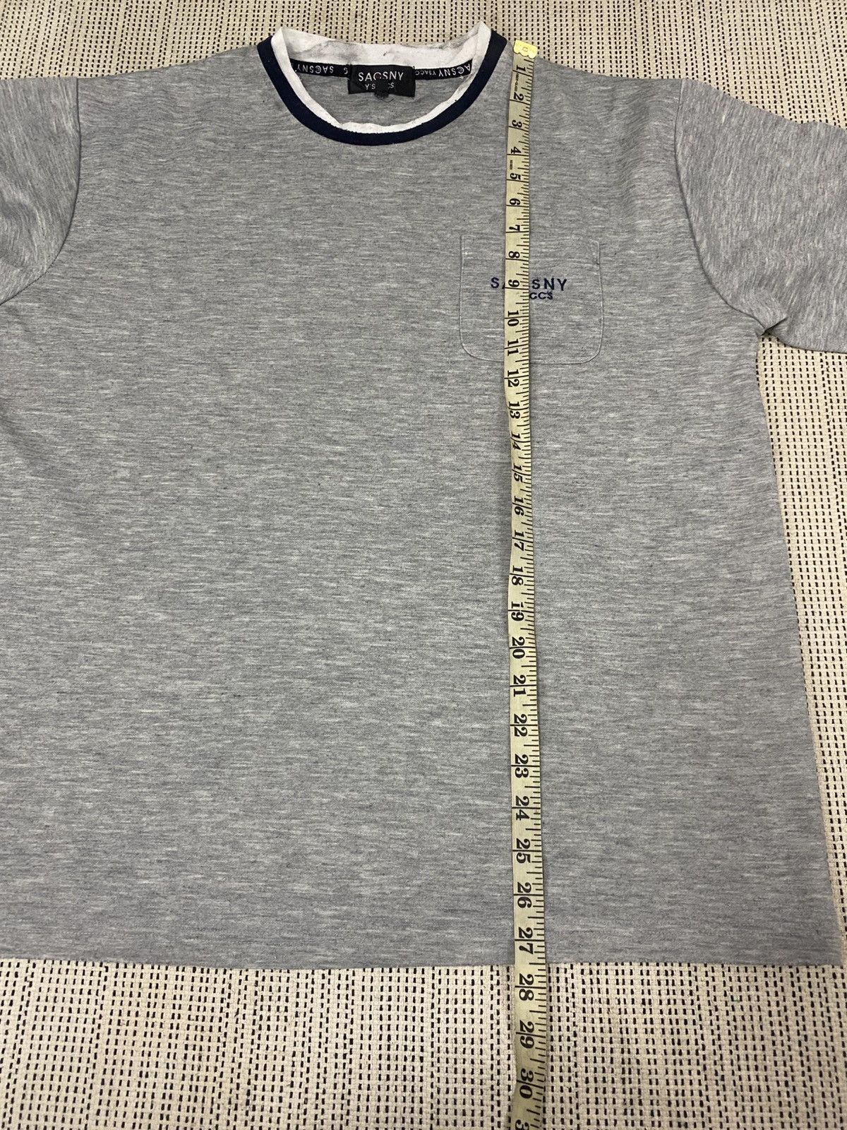 Yohji Yamamoto Y’s Yohji Yamamoto Logo T-Shirt Japan very rare Size US L / EU 52-54 / 3 - 7 Thumbnail