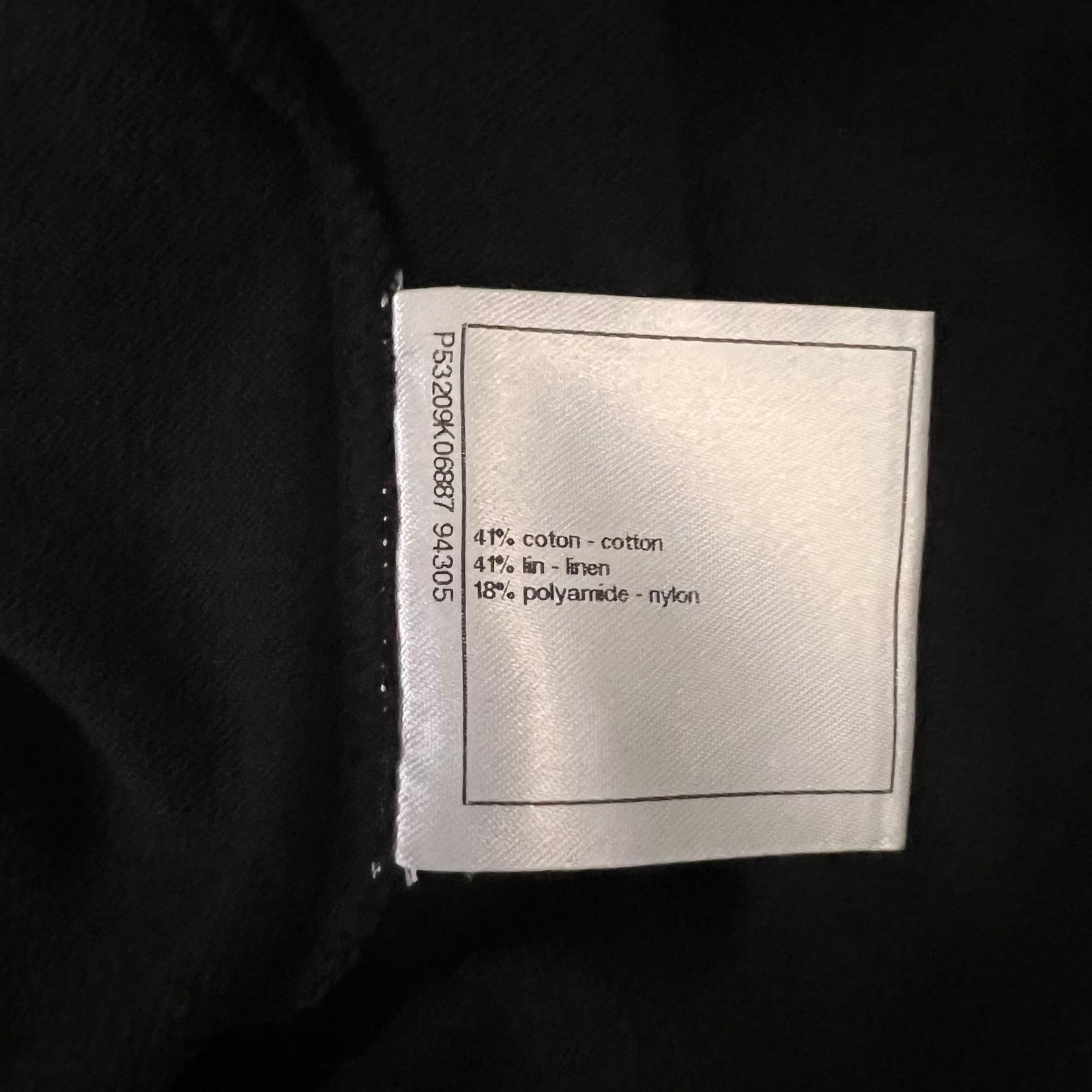 Chanel Chanel Black Interlocking CC Logo Skirt, M/US8/FR40 Size 28" / US 6 / IT 42 - 5 Thumbnail