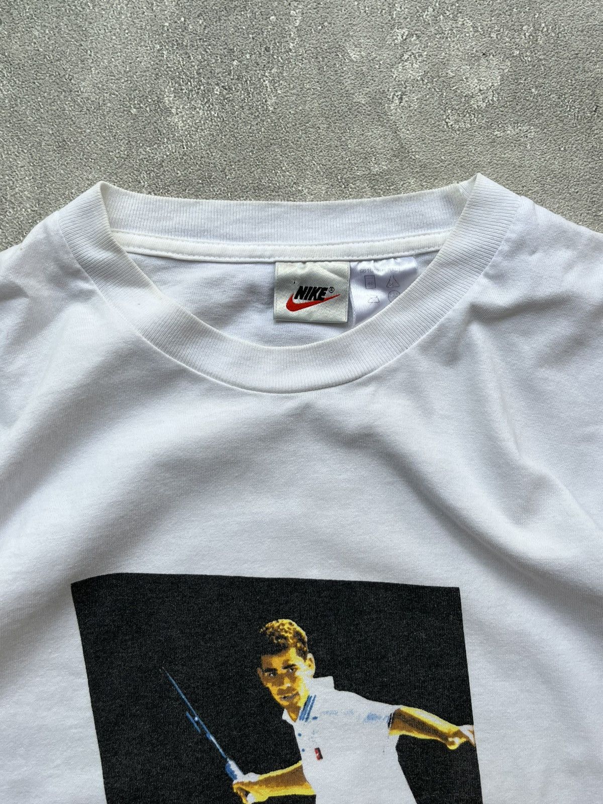 Nike Nike vintage Pete Sampras & Andre Agassi "BuDdA-BinG" Size US L / EU 52-54 / 3 - 3 Thumbnail