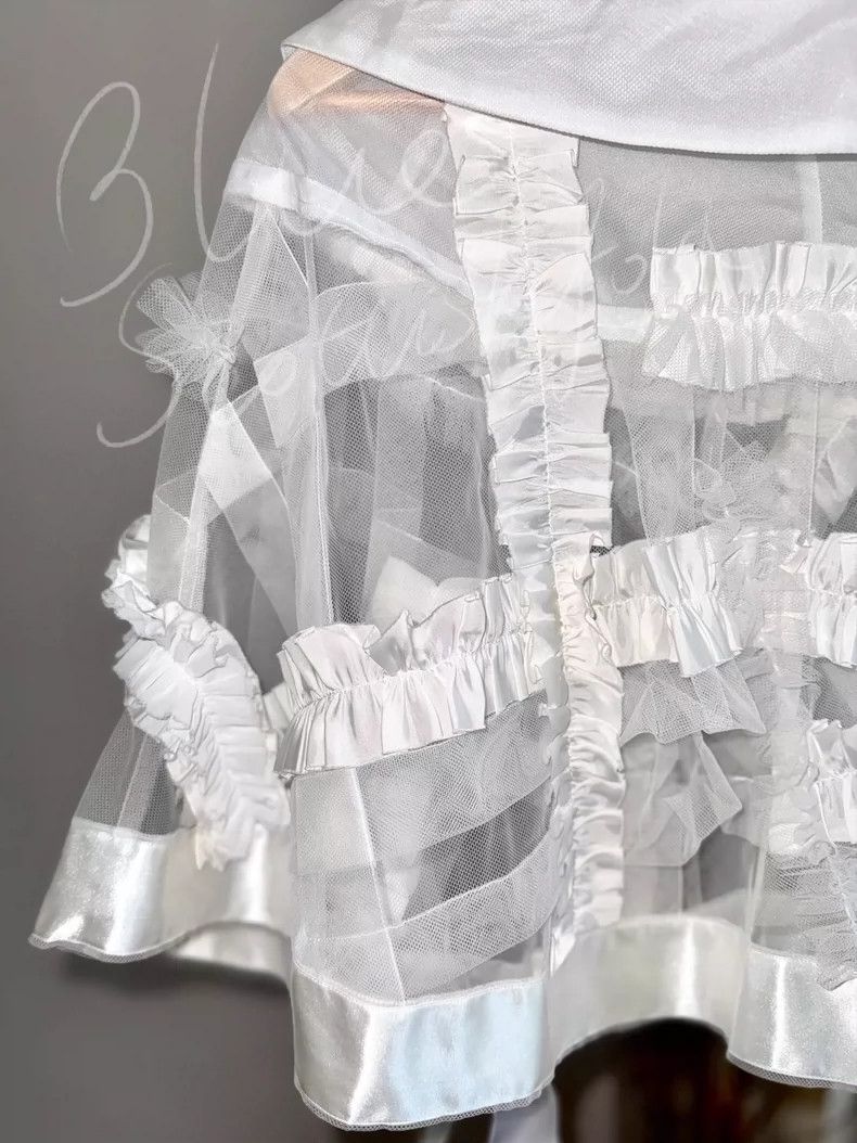 Comme des Garcons Comme Des Garcons Lace cape top 2503-Nextarrow Size S / US 4 / IT 40 - 6 Thumbnail