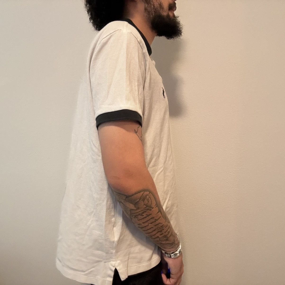 Polo Ralph Lauren Y2K/2000s Grunge Grey Chief Keef Style Polo Ralph Lauren! Size US L / EU 52-54 / 3 - 2 Thumbnail