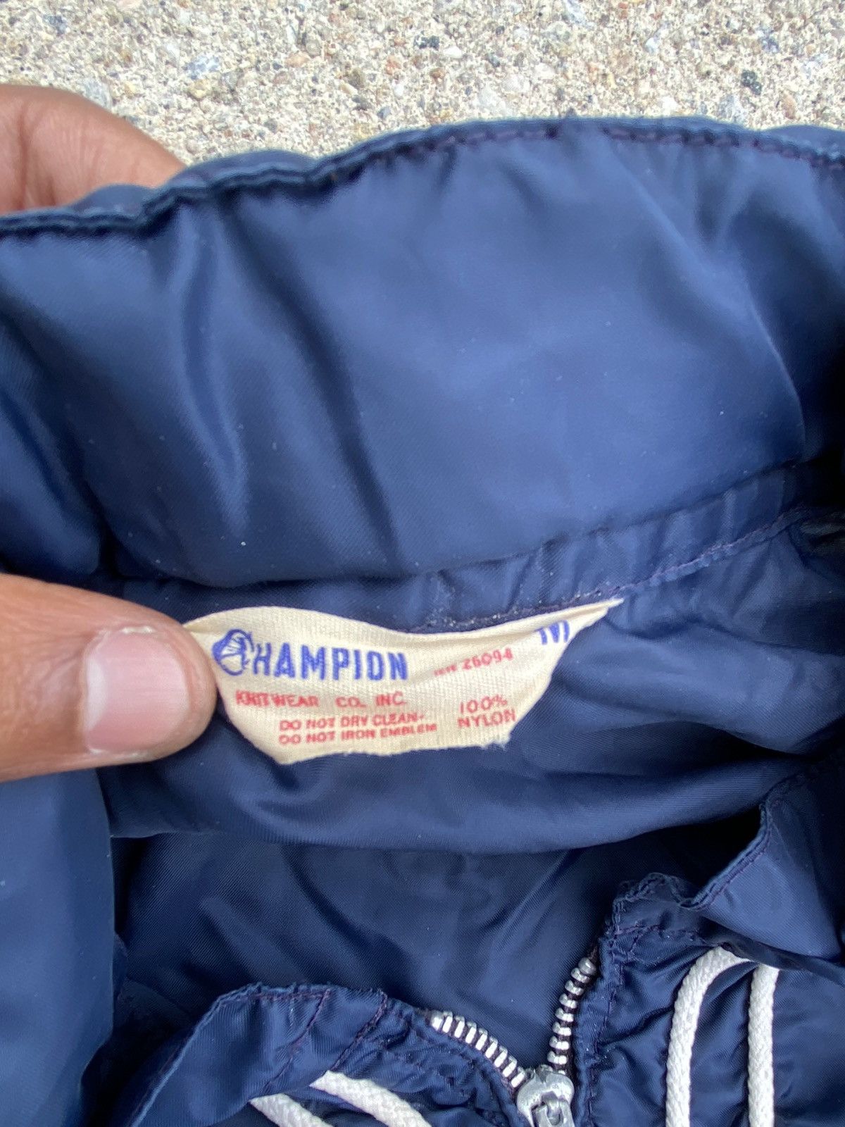 Champion × Vintage 1960s champion running man tag southern CT UNI light jacket Size US M / EU 48-50 / 2 - 3 Thumbnail