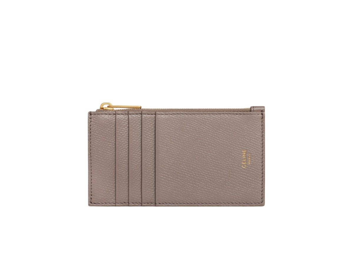 Celine o1w1db10326 10J893BEL Size : OS/ Card Holder in Gray Size ONE SIZE - 1 Thumbnail