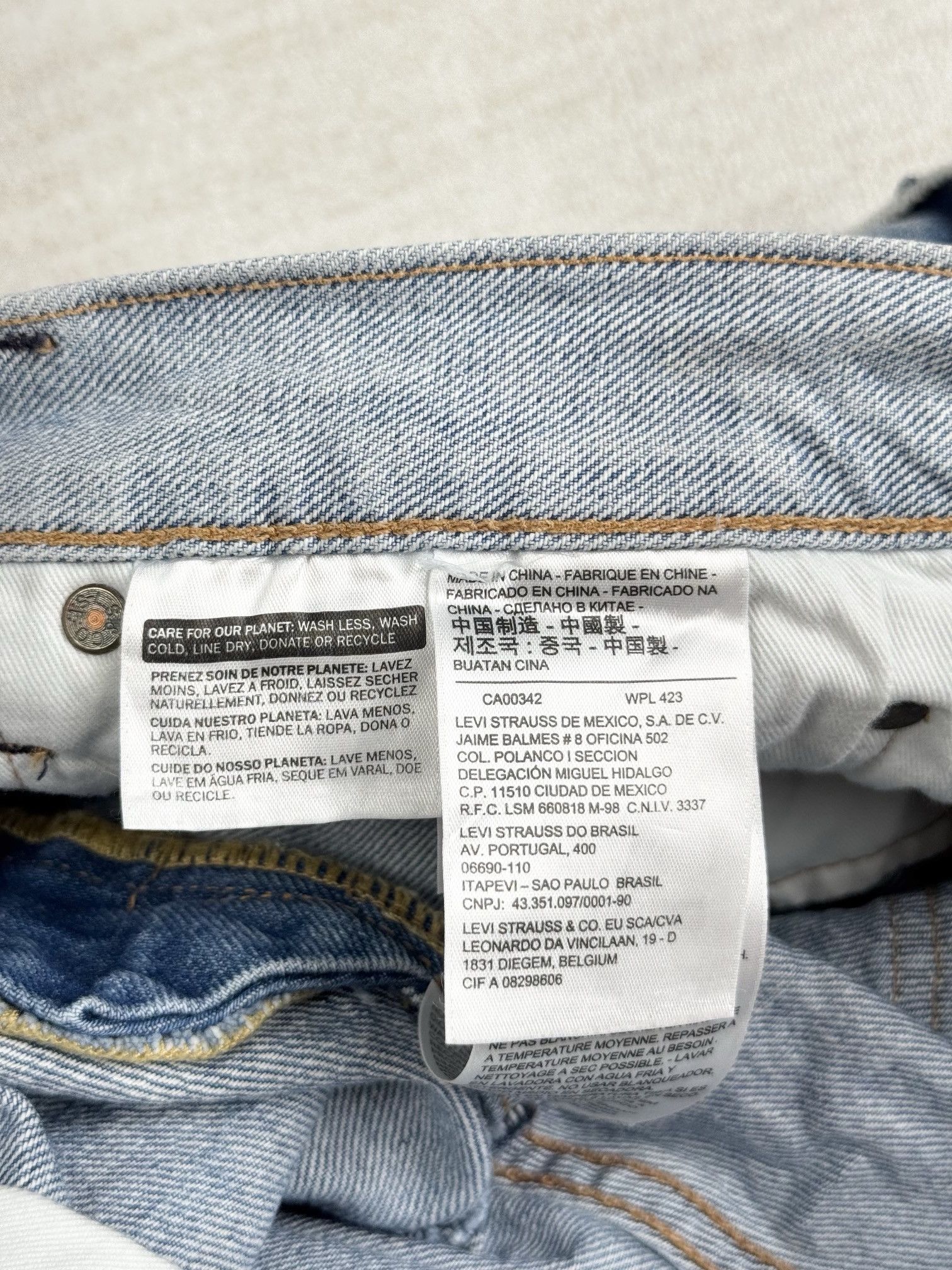 Levi's Levis 501 distressed jean Size US 36 / EU 52 - 11 Thumbnail