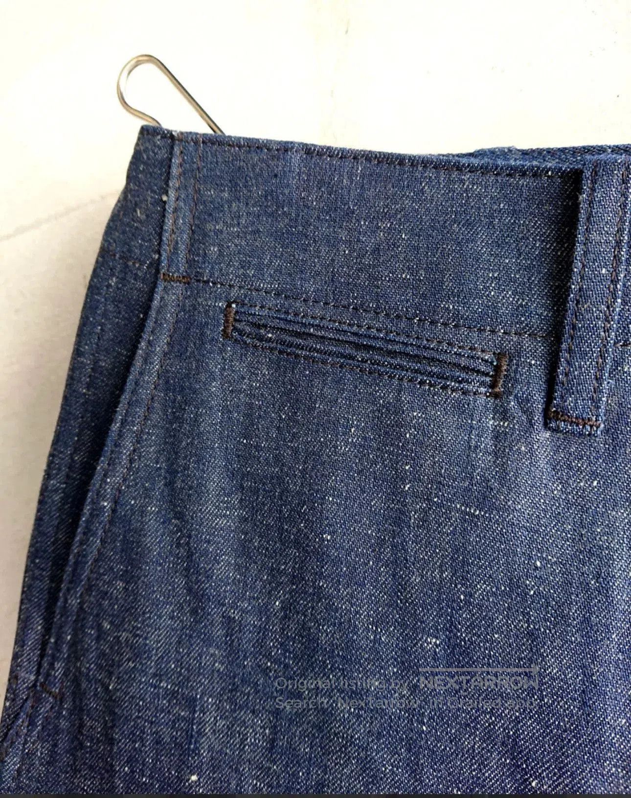 Vintage New Japanese USMC Denim Trousers. Size US 32 / EU 48 - 4 Thumbnail