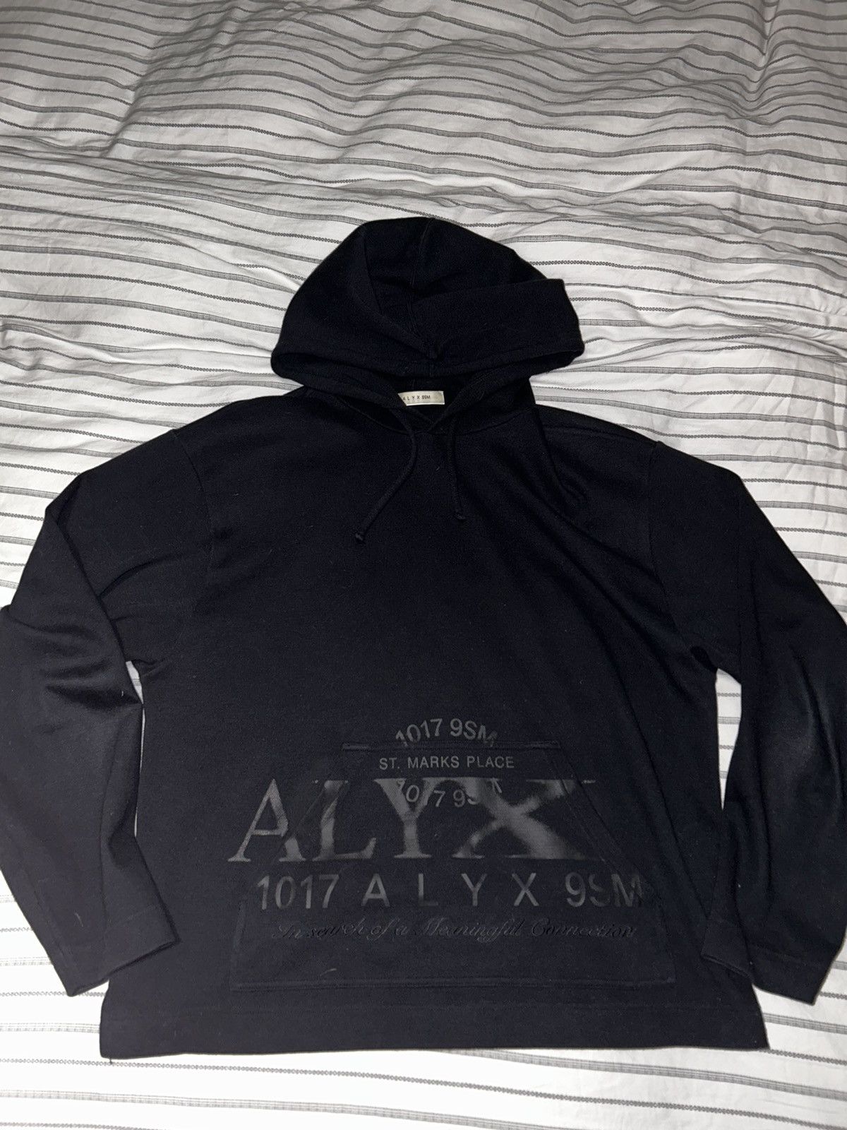 image of 1017 Alyx 9Sm Hoodie in Black, Men's (Size XL)