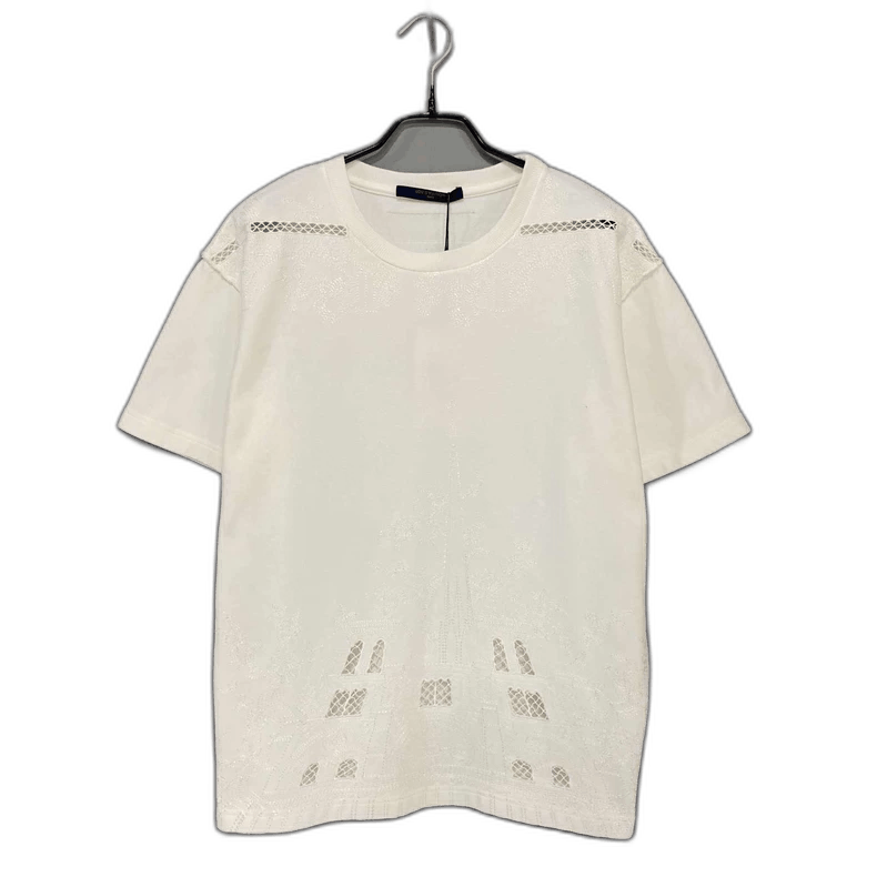 Louis Vuitton Louis Vuitton Short Sleeve Hollow Top -2505 Size S / US 4 / IT 40 - 1 Thumbnail