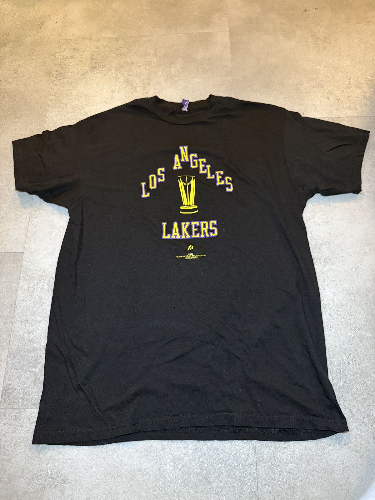 Other Los Angeles Lakers In-Season Tournament Championship T-Shirt Size US XL / EU 56 / 4 - 1 Thumbnail