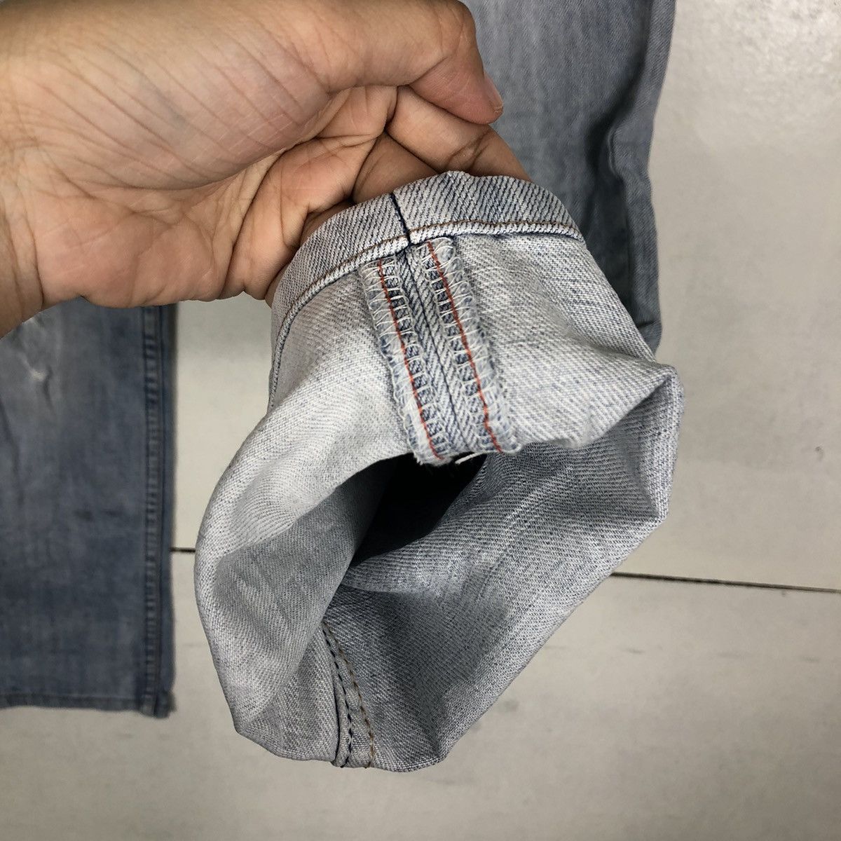 Levi's Made & Crafted 🔥VINTAGE LEVI’S DISTRESSED DENIM JEANS ACID WASH Size US 28 / EU 44 - 13 Thumbnail