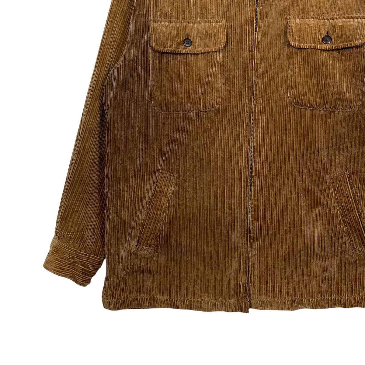Vintage 90’s RALPH ETON 4 Pocket Work Corduroy Jacket #2566-C116 Size US L / EU 52-54 / 3 - 6 Thumbnail