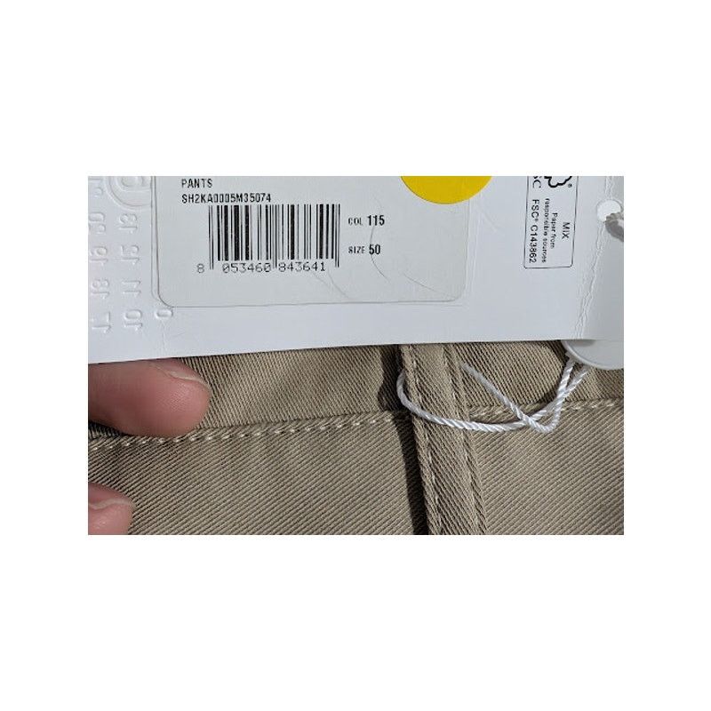 Maison Margiela o1rshd1 Pants in Beige Size US 34 / EU 50 - 21 Thumbnail