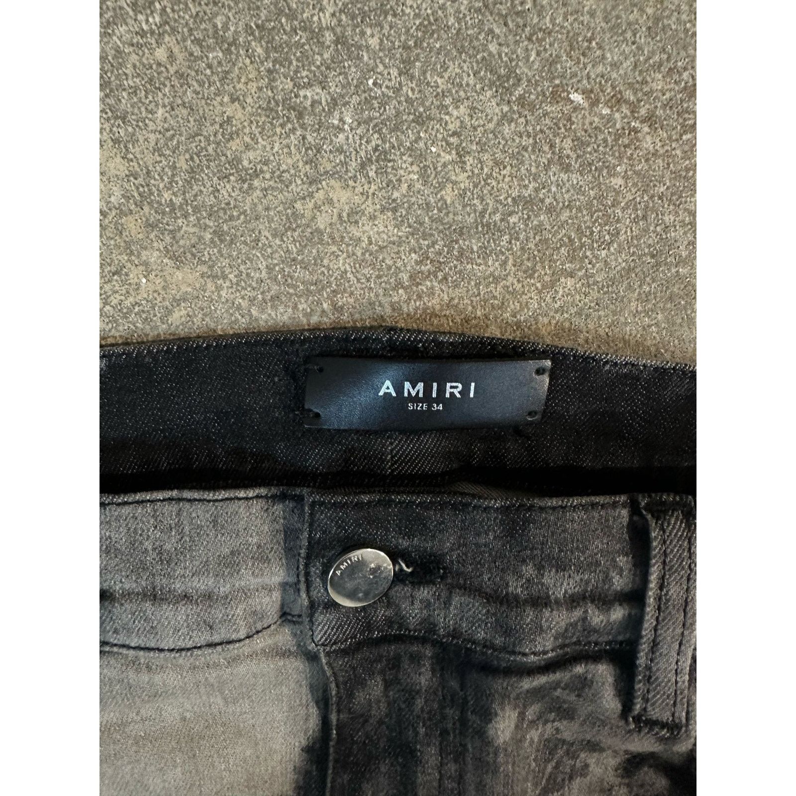 Amiri Amiri Thrasher Grey Bleach Used 34 Size US 34 / EU 50 - 3 Thumbnail