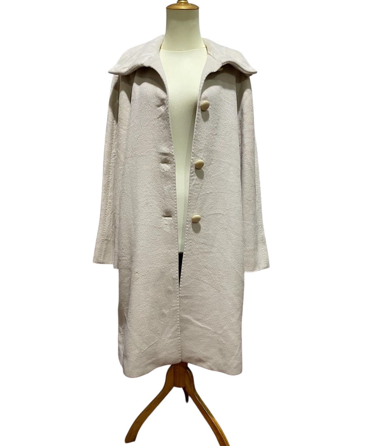 Marina Rinaldi MARINA RINALDI ALPACA WOOL COAT Size M / US 6-8 / IT 42-44 - 4 Thumbnail