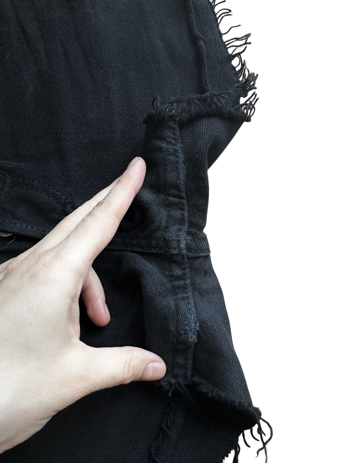 Levi's × Vintage Vintage Levi's Black Denim Jeans Shorts W28 Size 28" / US 6 / IT 42 - 7 Thumbnail