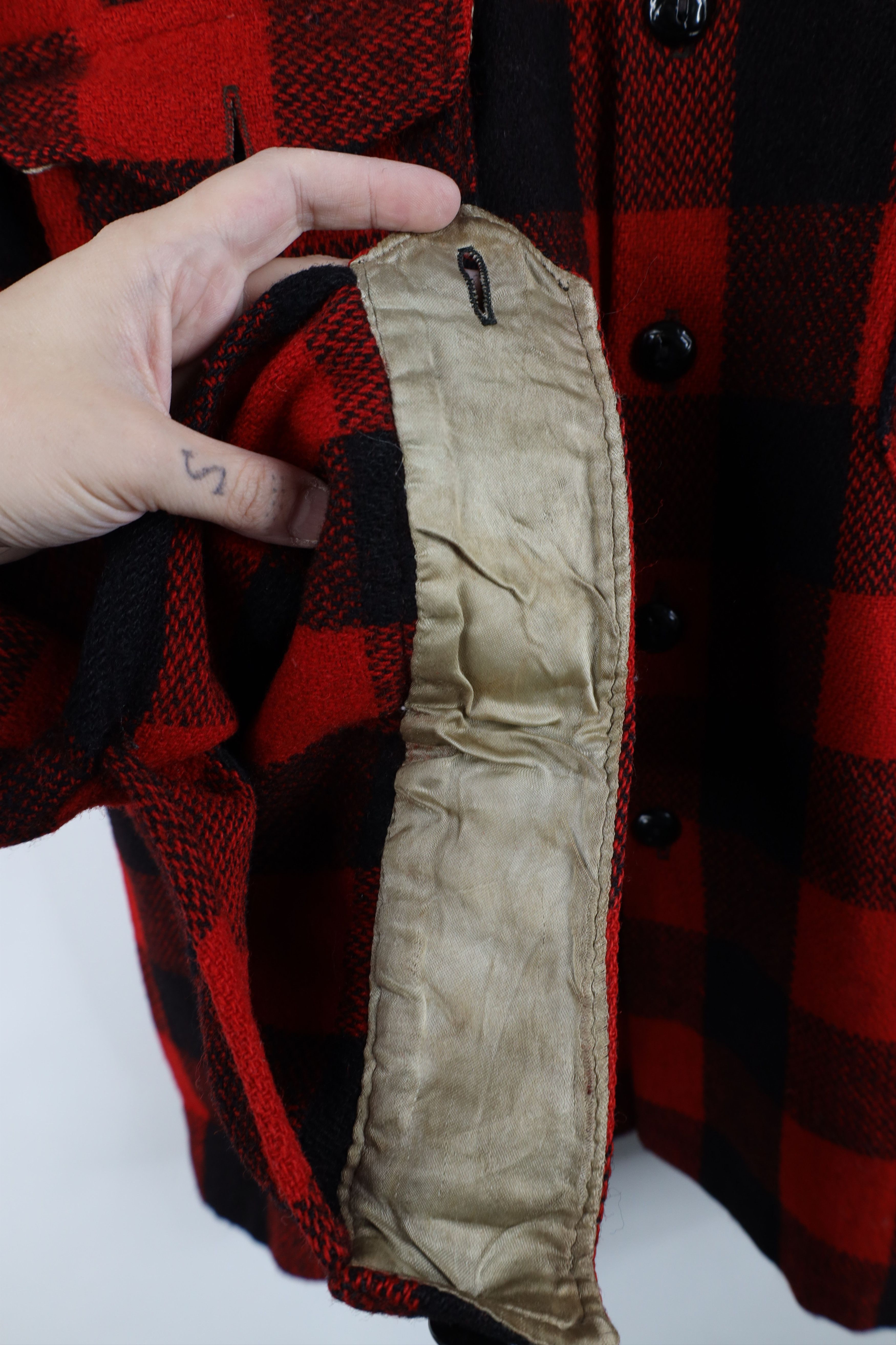 Hudsons Bay Vintage 50s Hudsons Bay Company Shirt Jacket Plaid USA Size US M / EU 48-50 / 2 - 5 Thumbnail