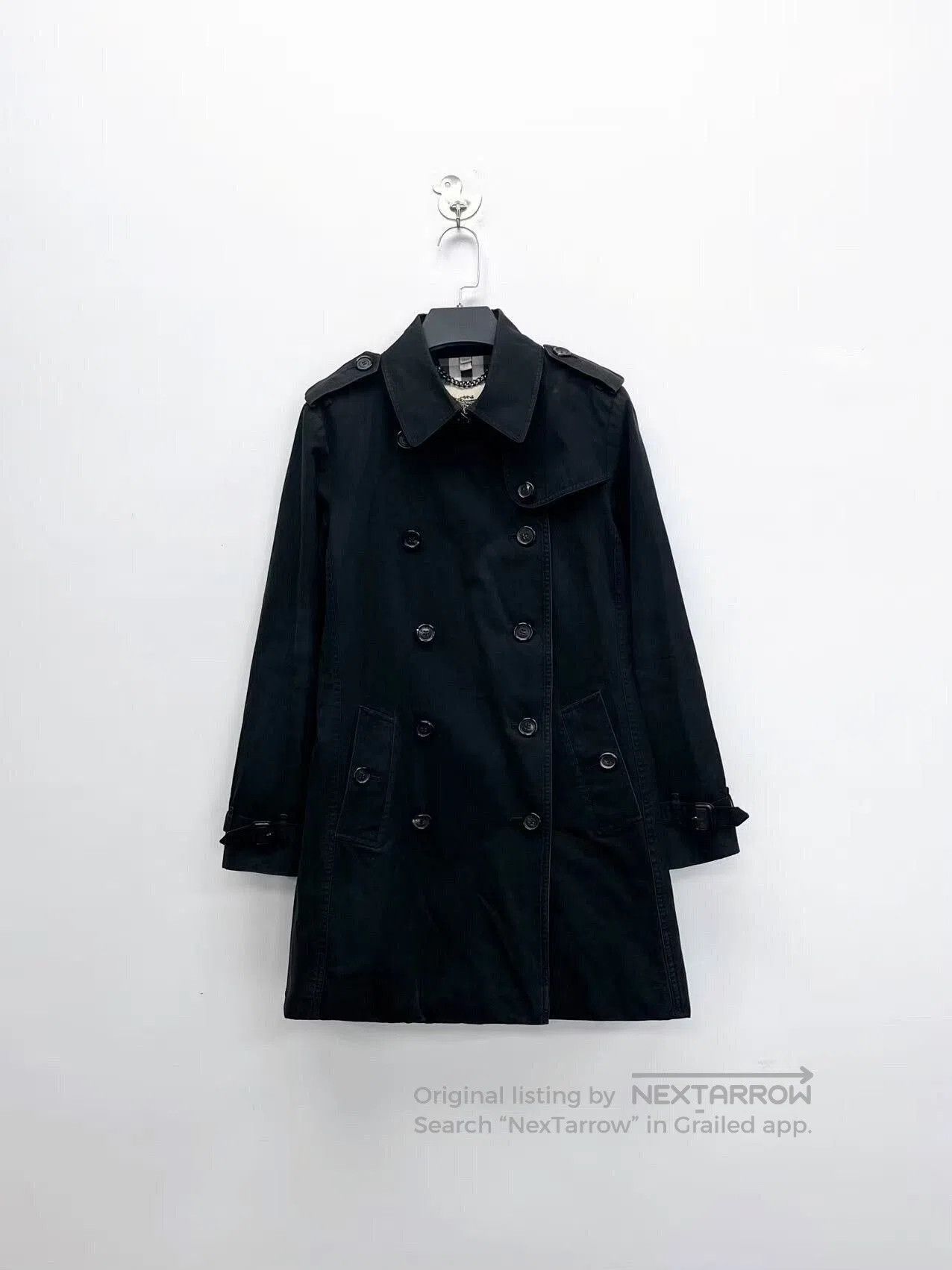 Burberry burberry black double. Size M / US 6-8 / IT 42-44 - 1 Thumbnail