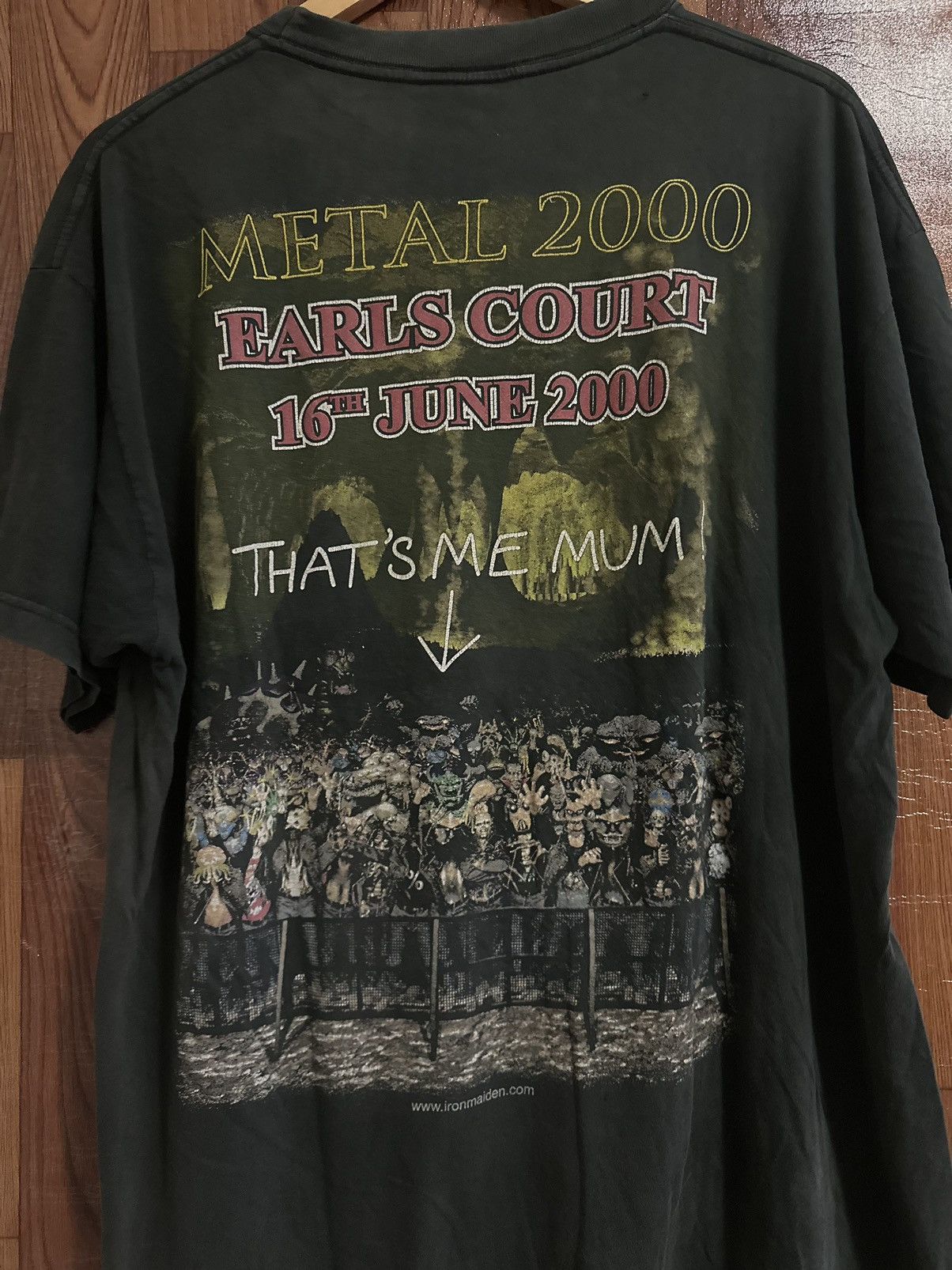 Band Tees × Vintage Iron maiden Size US M / EU 48-50 / 2 - 4 Thumbnail