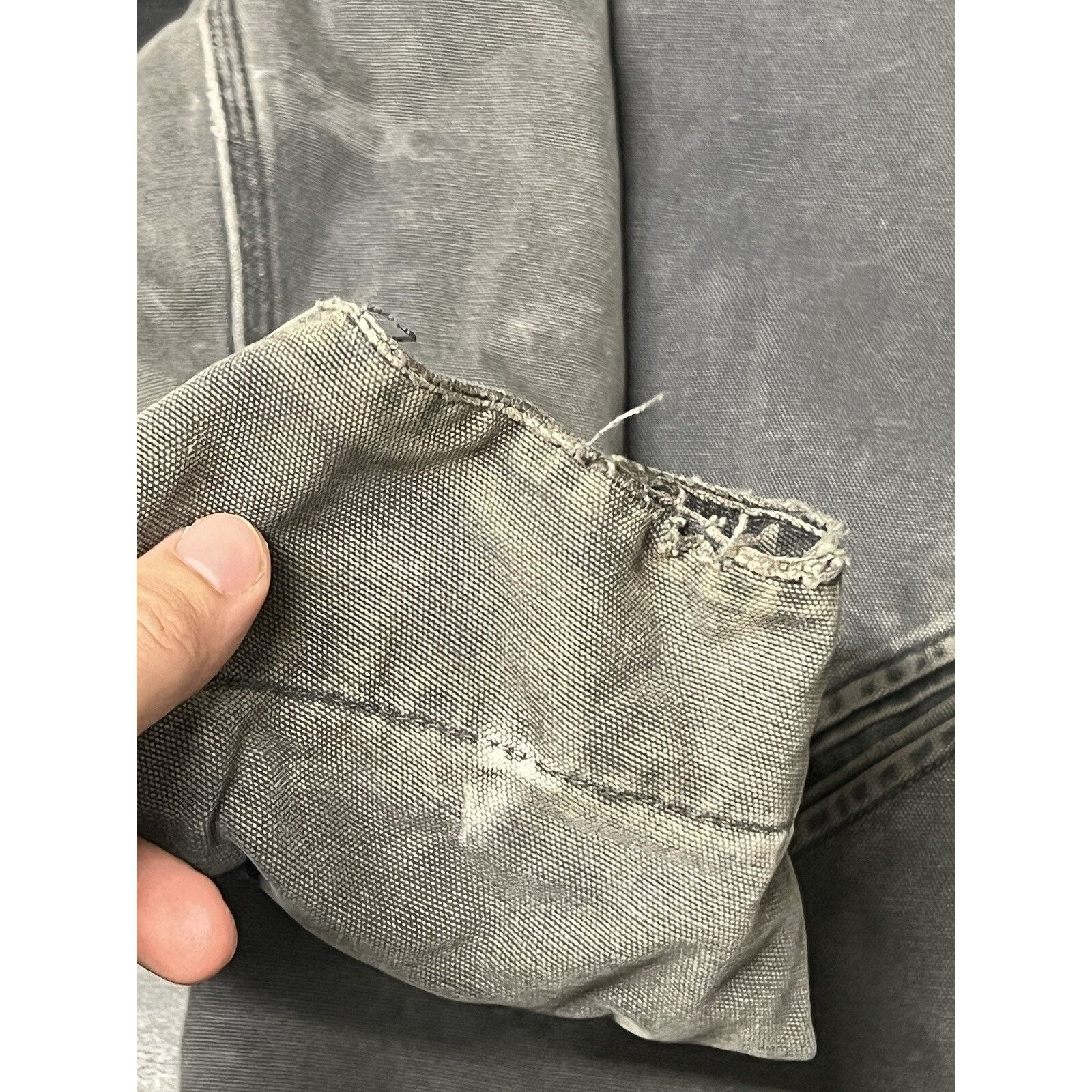 Carhartt Carhartt Detroit Jacket J97 PTL Stone Grey Size XXL Y2K VTG Size US XXL / EU 58 / 5 - 14 Thumbnail