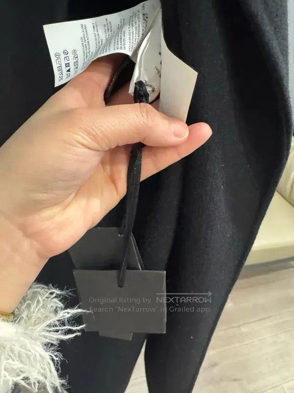 Versace Versace Black Wool Women's Coat . Size L / US 10 / IT 46 - 6 Thumbnail