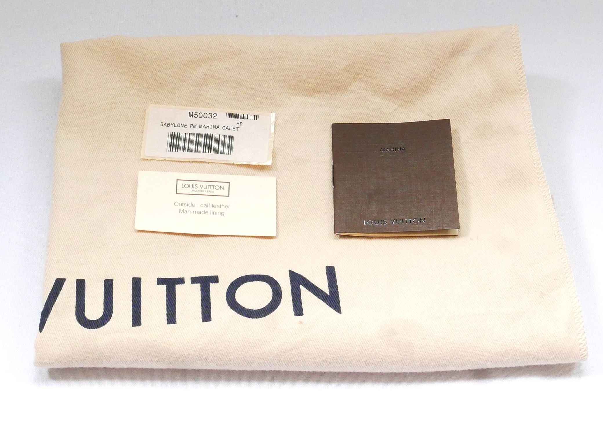 Louis Vuitton Louis Vuitton Babylone PM Mahina Galet Bag Size ONE SIZE - 7 Thumbnail