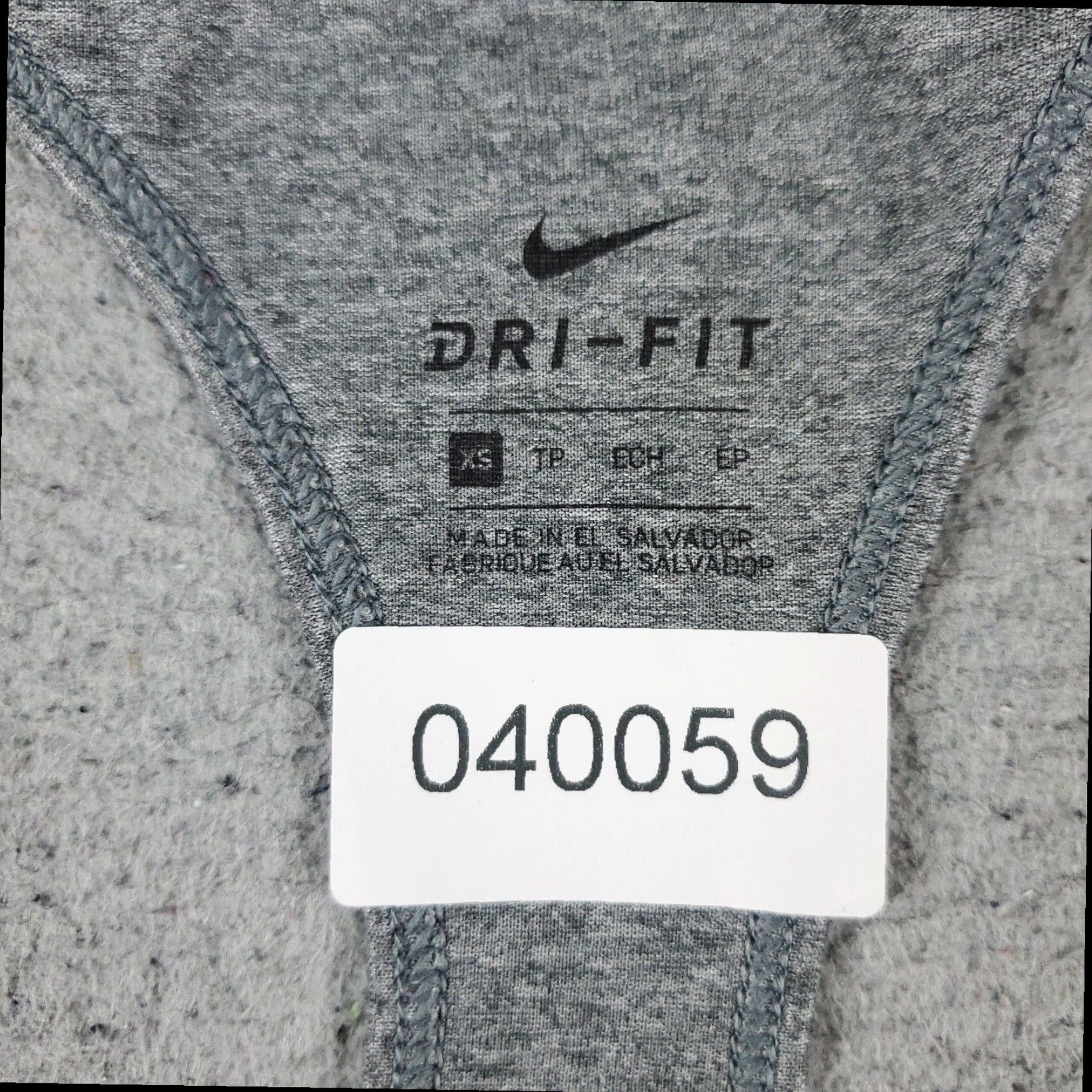 Nike Nike Womens Tank Top Gray Namaste Extra Large XL Active Running Training Size XS / US 0-2 / IT 36-38 - 7 Thumbnail