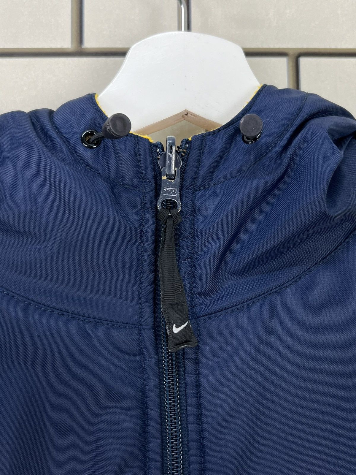 Nike Vintage Nike Hooded Reversible Jacket Size US L / EU 52-54 / 3 - 11 Thumbnail