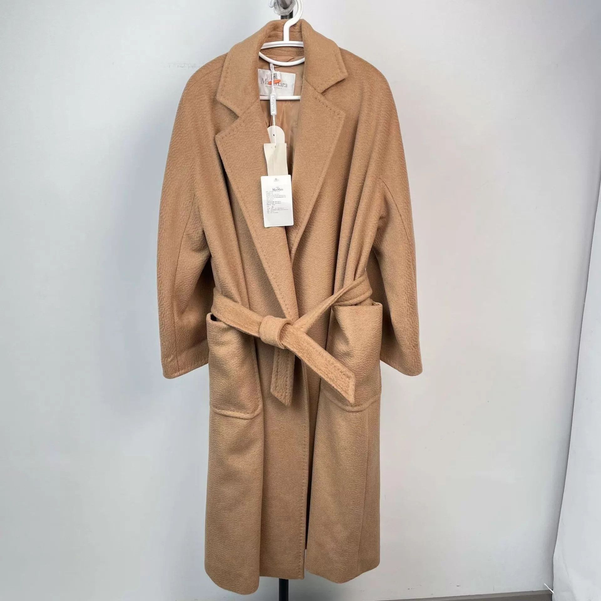 Max Mara Maxmara Brown Camel Coat Size 150 NWT Size XS / US 0-2 / IT 36-38 - 1 Thumbnail