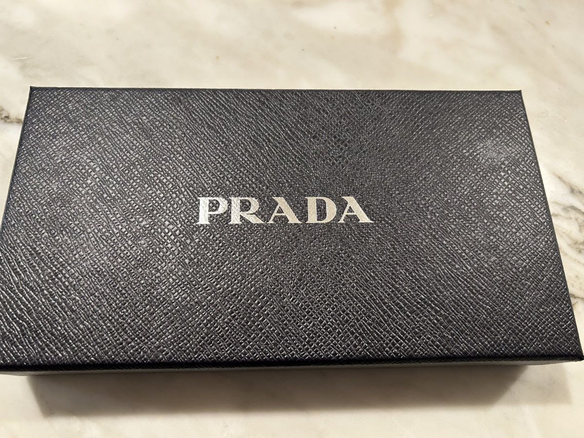 Prada Large Saffiano Leather Wallet Size ONE SIZE - 3 Thumbnail