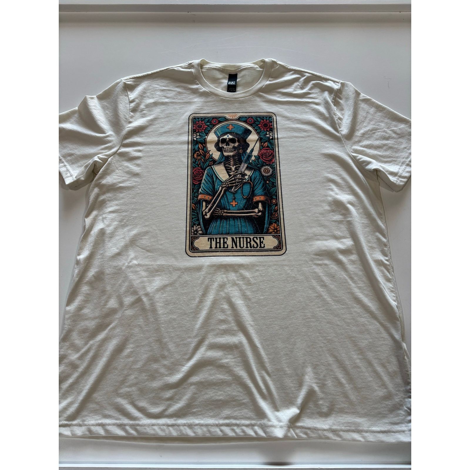 Other The Nurse Tarot Card Tshirt Cream Size XL / US 12-14 / IT 48-50 - 4 Thumbnail