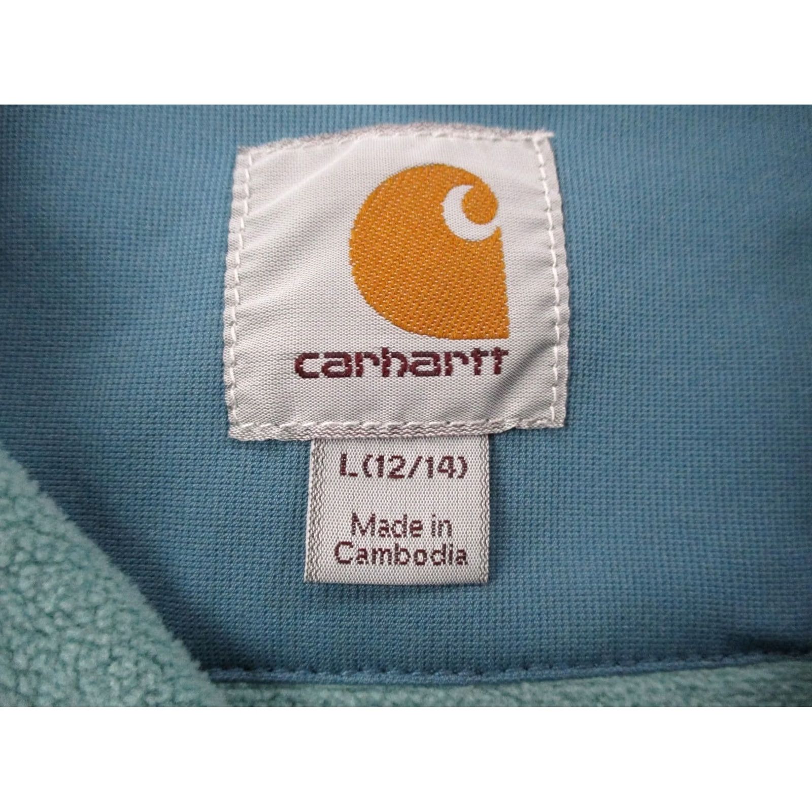Carhartt Carhartt Jacket Women L Blue Nylon Softshell Outdoor Windbreaker Full Zip Pockets 90s Style Womens Size L / US 10 / IT 46 - 6 Thumbnail