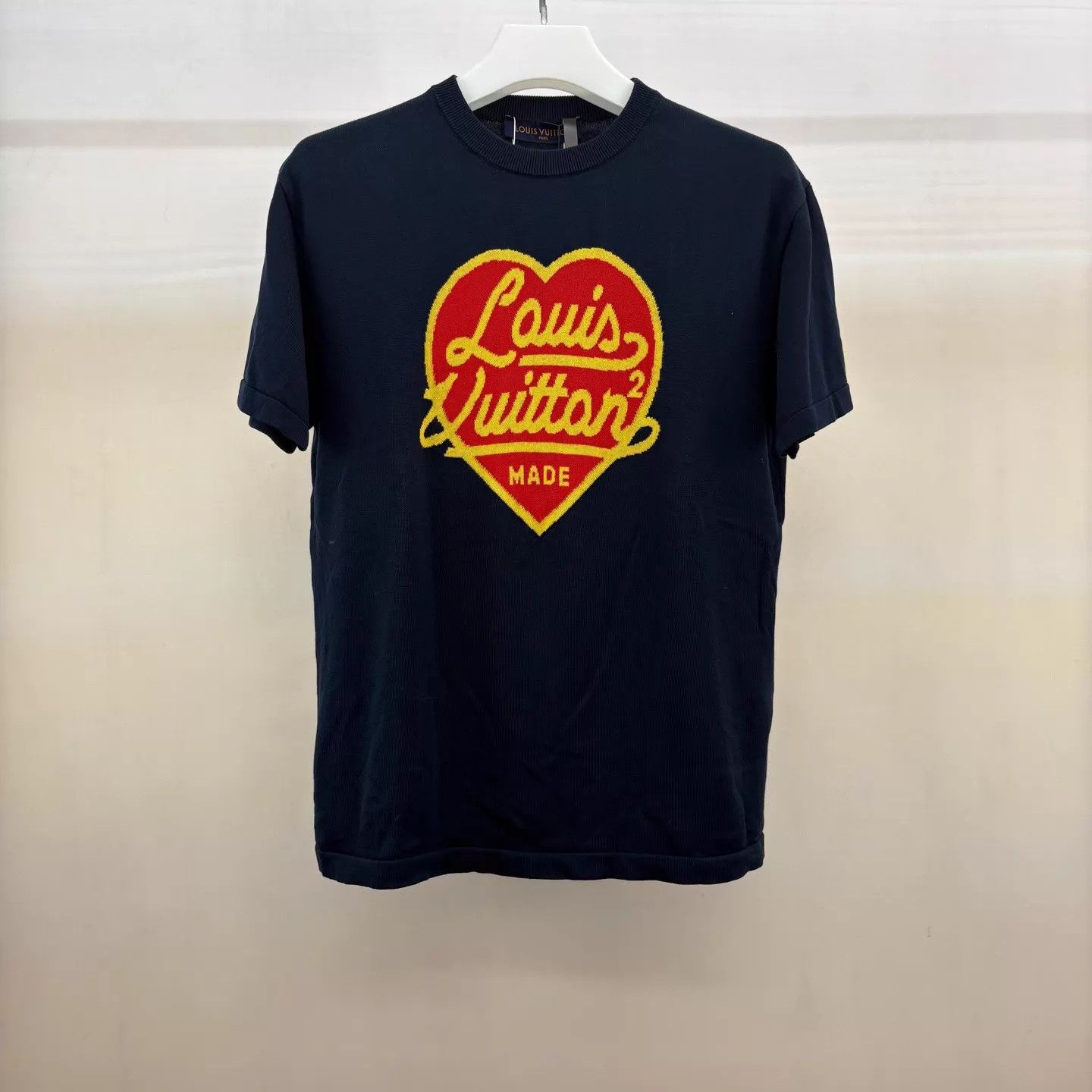 Louis Vuitton Louis Vuitton x NIGO Heart Logo Short Sleeve L Size US L / EU 52-54 / 3 - 1 Thumbnail