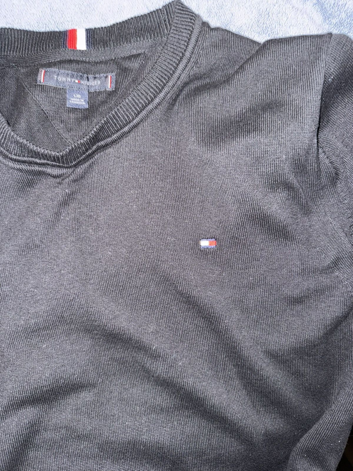 Tommy Hilfiger Tommy Hilfiger Black Pullover Size US M / EU 48-50 / 2 - 4 Thumbnail