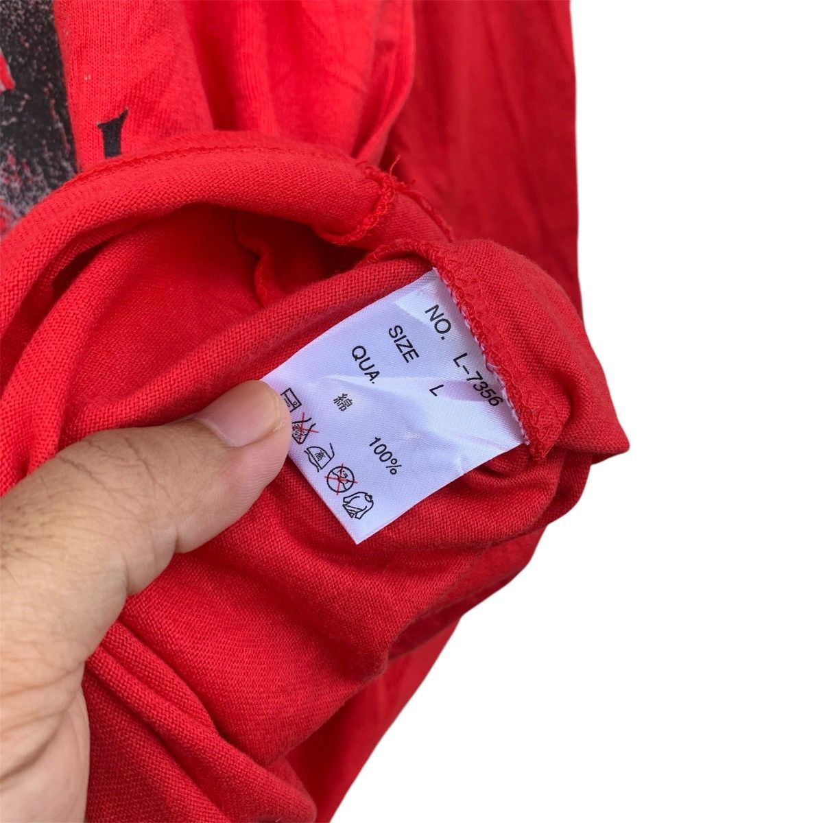If Six Was Nine × Japanese Brand × Le Grande Bleu (L.G.B.) Beaumont carr Crosses japanesbrand y2k poem longsleeave tee Size US L / EU 52-54 / 3 - 7 Thumbnail
