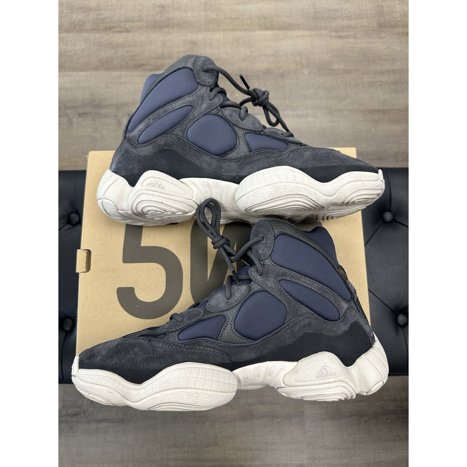 Adidas Size 11.5 - adidas Yeezy 500 High Slate Size US 11.5 / EU 44-45 - 3 Thumbnail